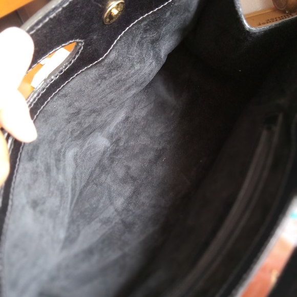 Agnes and Hoss Silk Mini Tote Satchel Wth Defects - Picture 4 of 11